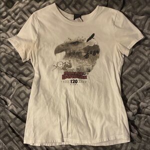 Harley-Davidson women Cream Eagle Graphic Tee